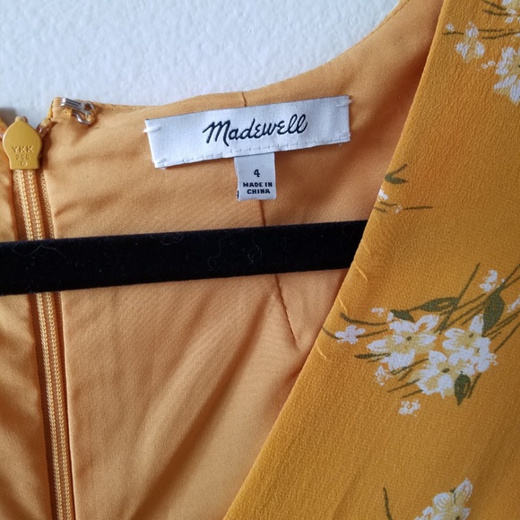 Madewell Silk Wrap Maxi Dress in Butterfly Garden - Picture 3 of 8